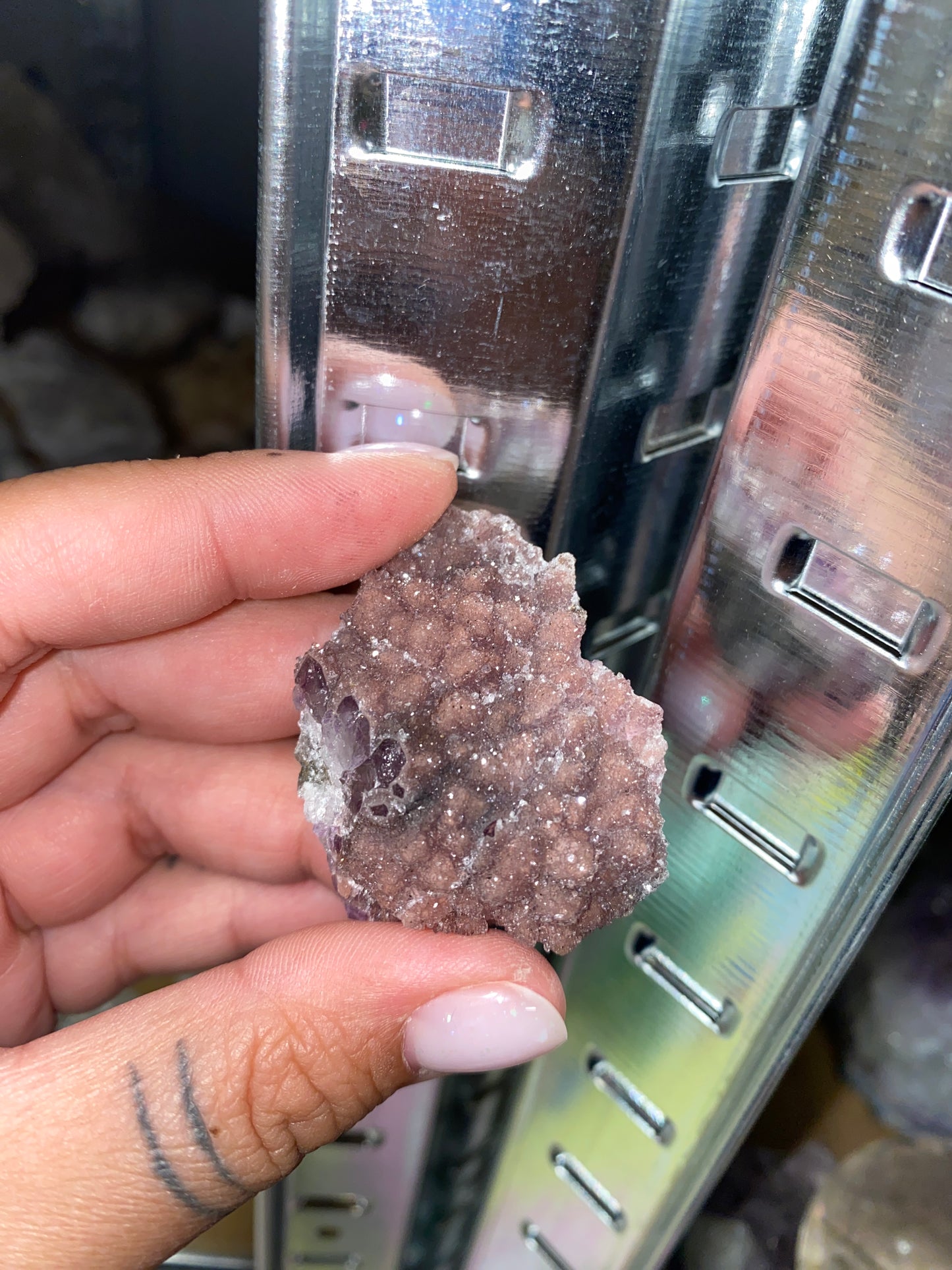 Raw Druzy Amethyst