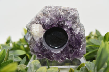 Amethyst Candle Holder