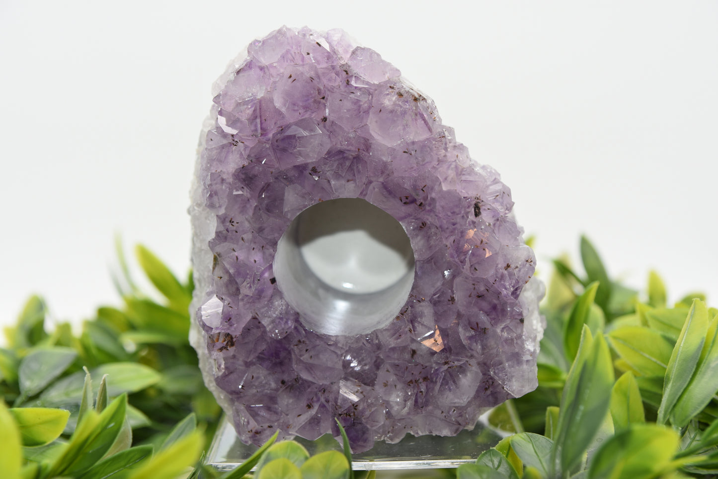 Amethyst Candle Holder