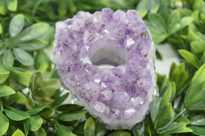 Amethyst Candle Holder