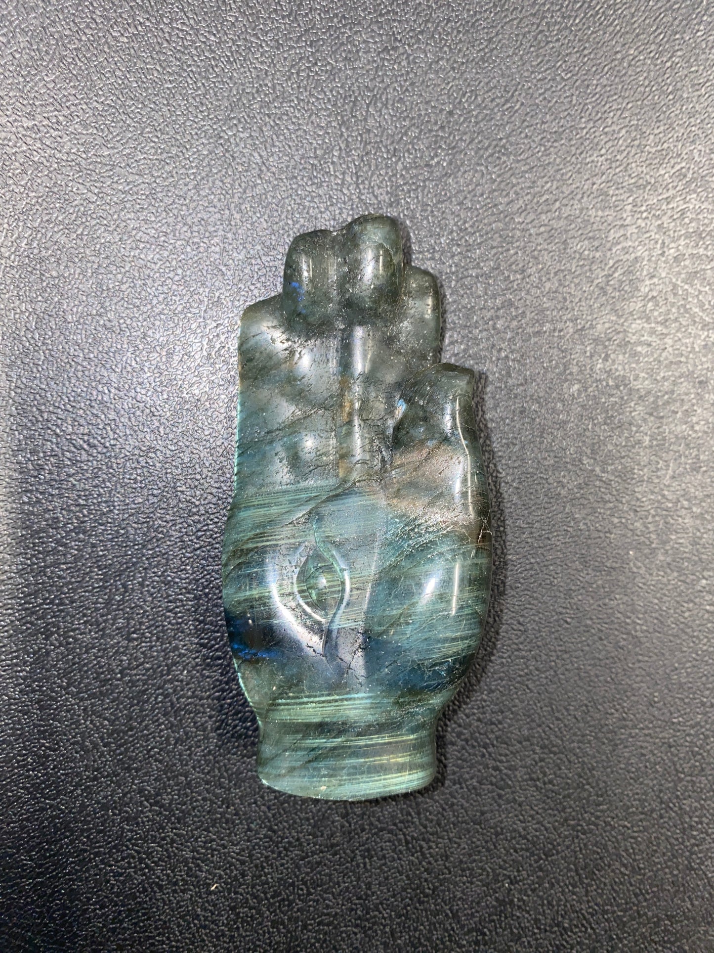 Labradorite Standing Hands