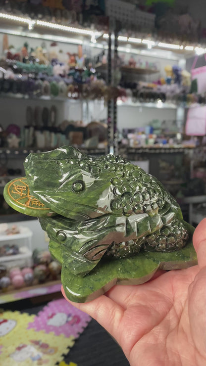 Feng Shui Money Toad Carvings