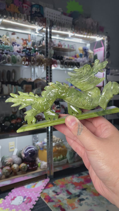 Jade Dragon Carving