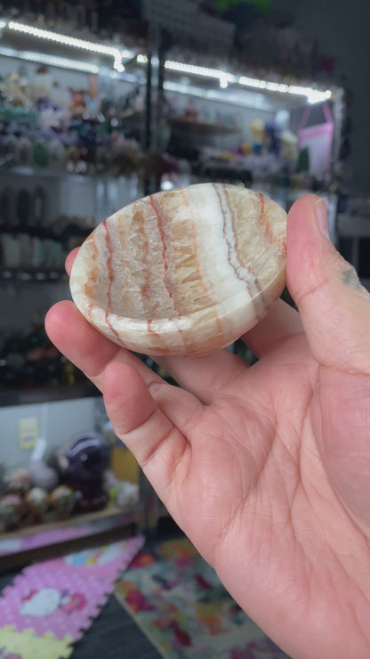 Brown Onyx Round Bowl