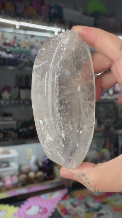 Clear Quartz Plate