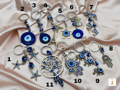 Evil Eye Keychains