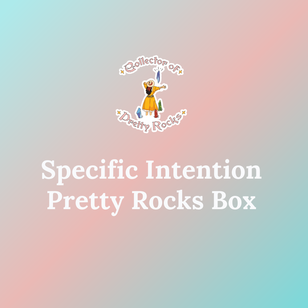 SPECIFIC INTENTION PRETTY ROCKS BOX
