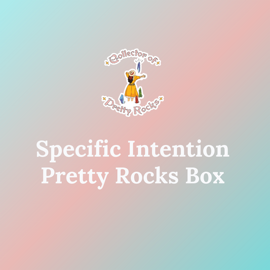 SPECIFIC INTENTION PRETTY ROCKS BOX