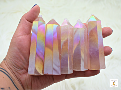 Aura Rose Quartz