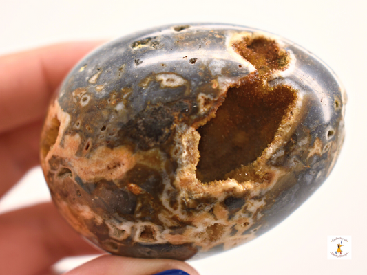 Druzy Sphalerite Egg