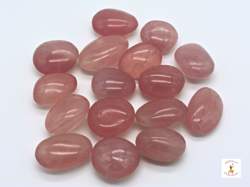 Rose Quartz Palm Stone