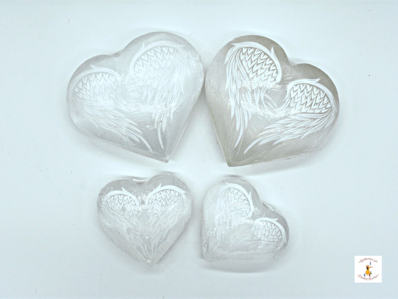 Selenite Heart